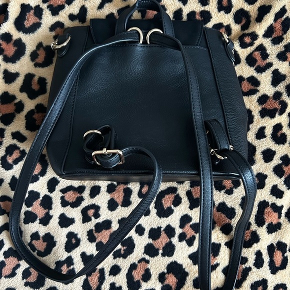 Call It Spring Black convertible Backpack-sling - Picture 4 of 7